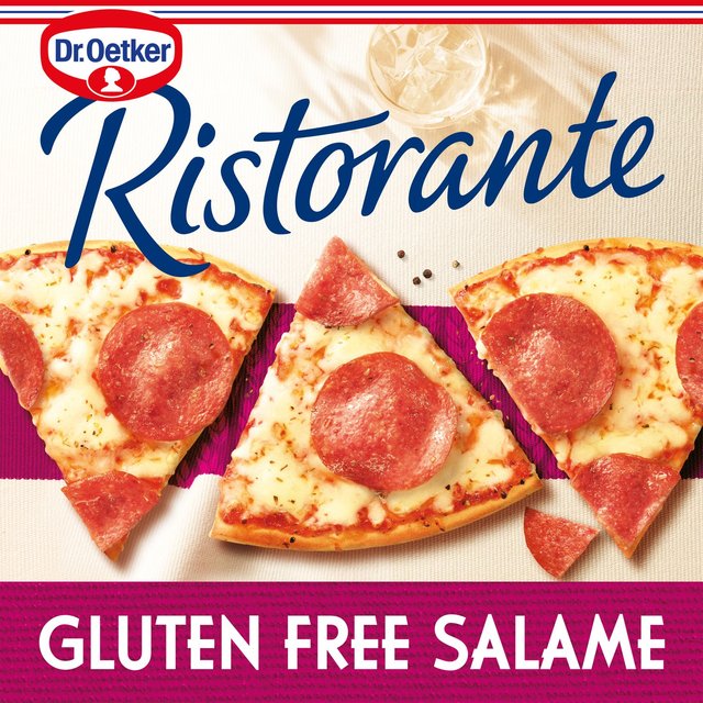 Dr. Oetker Ristorante Gluten Free Salame Pizza    315g GOODS M&S   