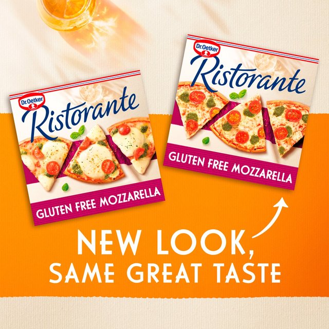 Dr. Oetker Ristorante Gluten Free Mozzarella Cheese Pizza   335g GOODS M&S   