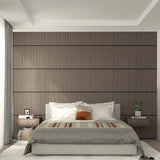 Artika acoustic wall panels Walnut and Black 4-pack, imported from the UK