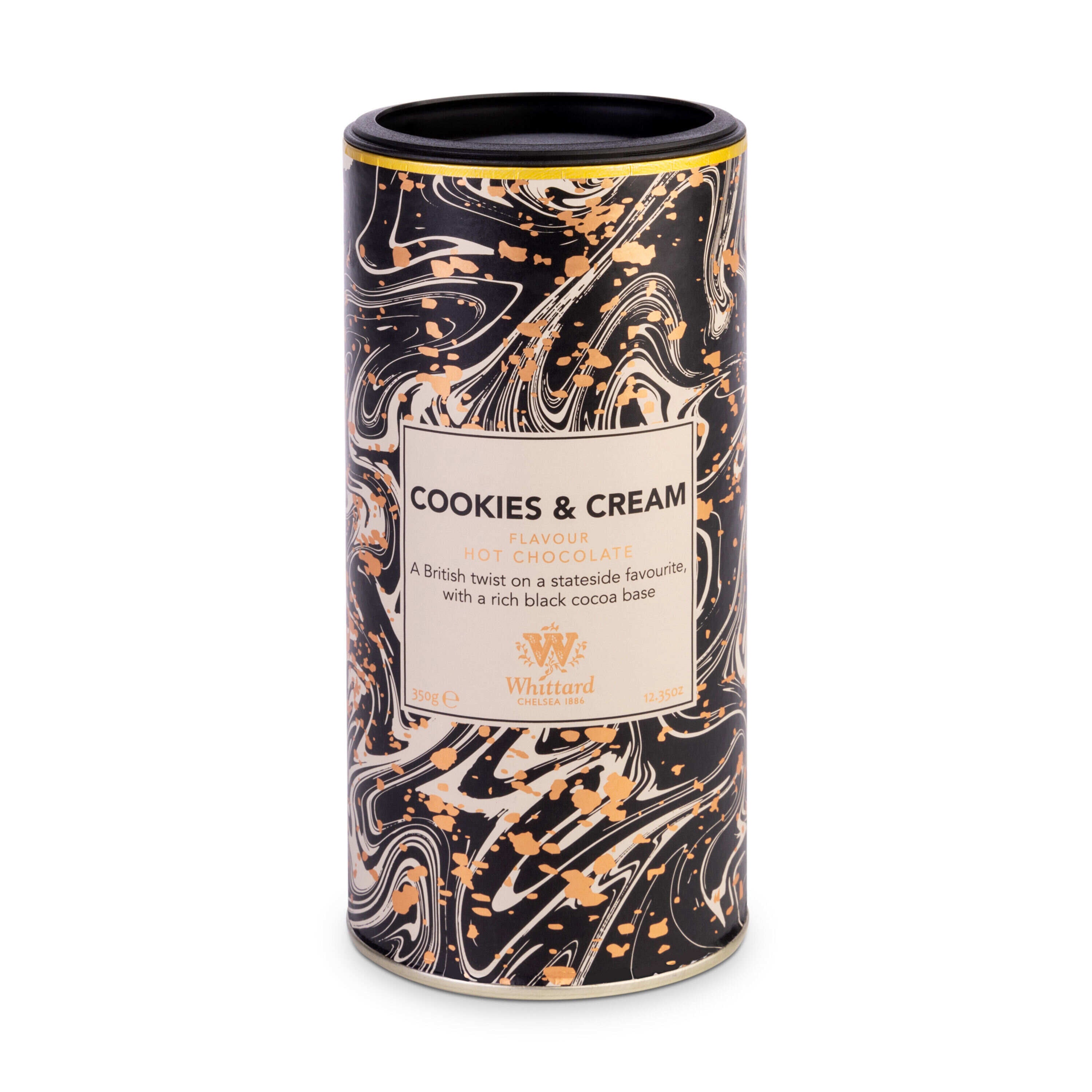 Whittard Cookies & Cream hot chocolate 350g (British brand)