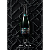 Taittinger Brut Reserve Champagne 75cl, imported from the UK