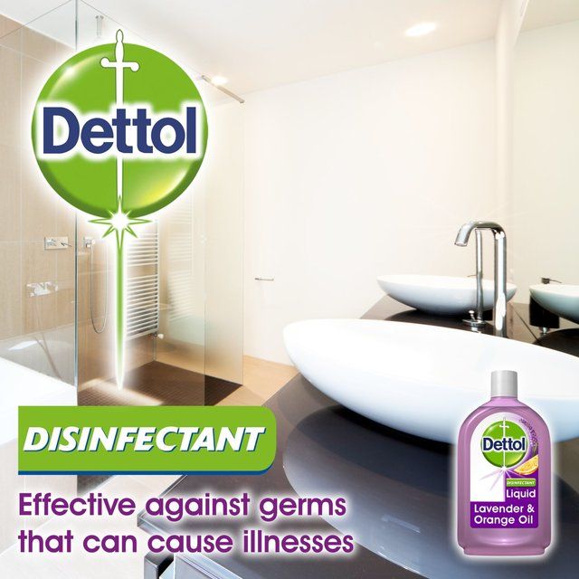 Dettol Disinfectant Cleaning Liquid Lavender & Orange   500ml GOODS M&S   