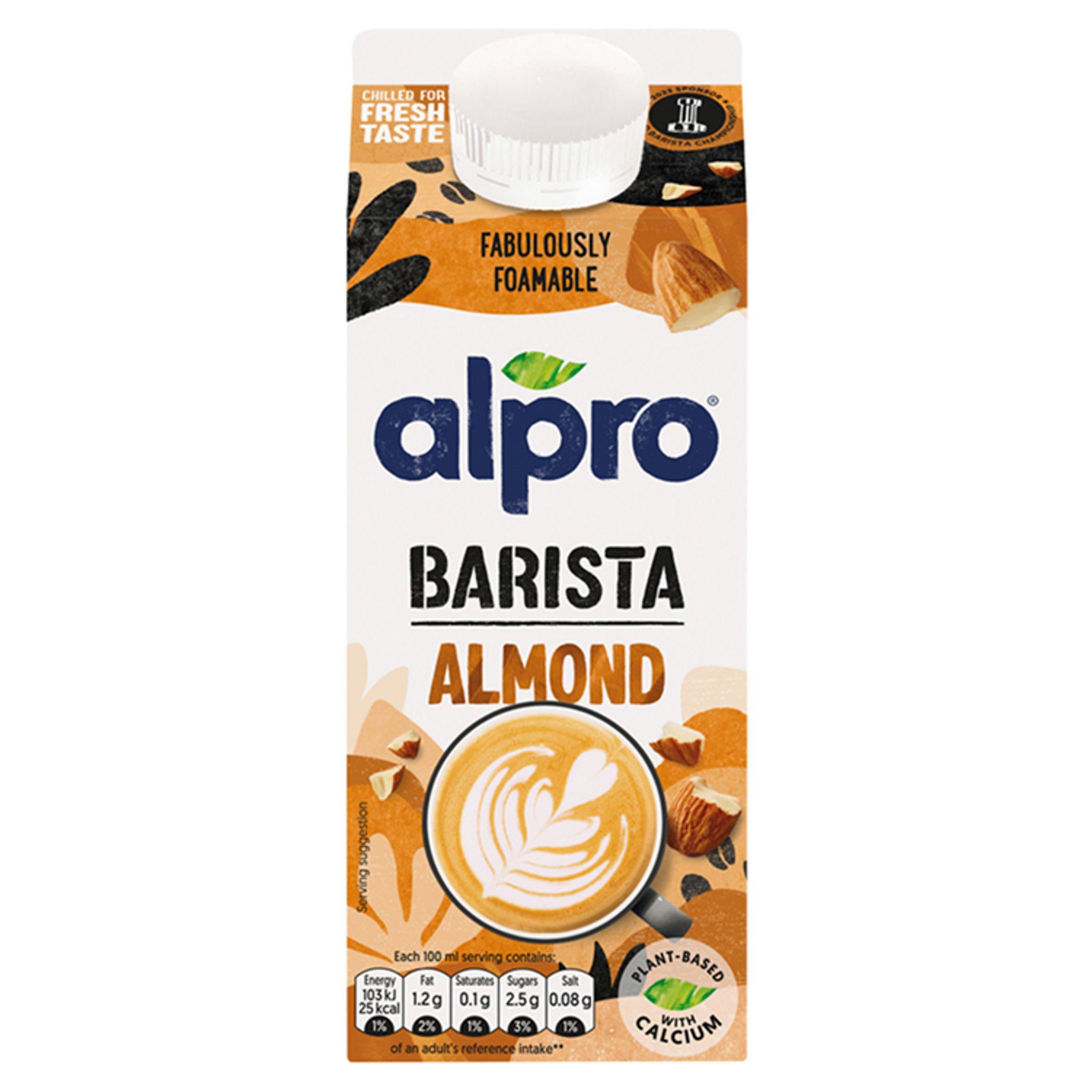 Alpro Barista Almond Milk Chilled Dairy Alternative 750ml GOODS Sainsburys   