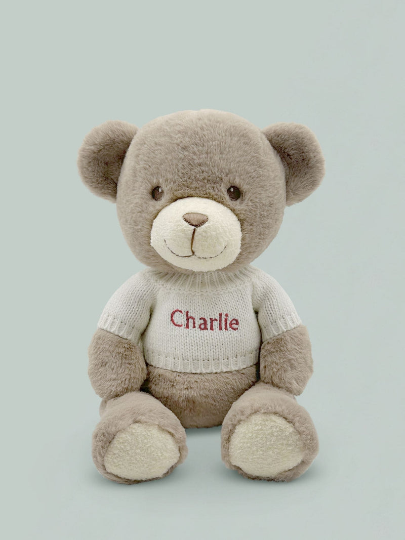 Babyblooms Frankie Bär personalisiertes Kuscheltier und Kuscheldecke 13 Zoll, importiert aus dem Vereinigten Königreich