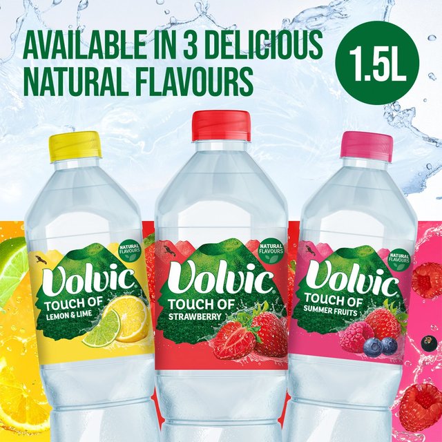 Volvic Touch of Fruit Strawberry   1.5L GOODS M&S   