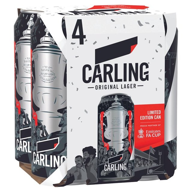 Carling Original Lager   4 x 440ml GOODS M&S   