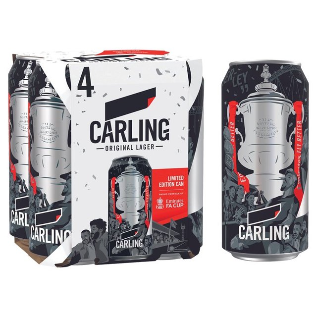 Carling Original Lager   4 x 440ml GOODS M&S   