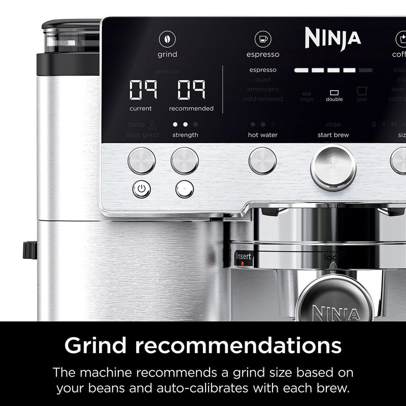 Ninja Luxe Café Premier bean to cup coffee machine (British brand)