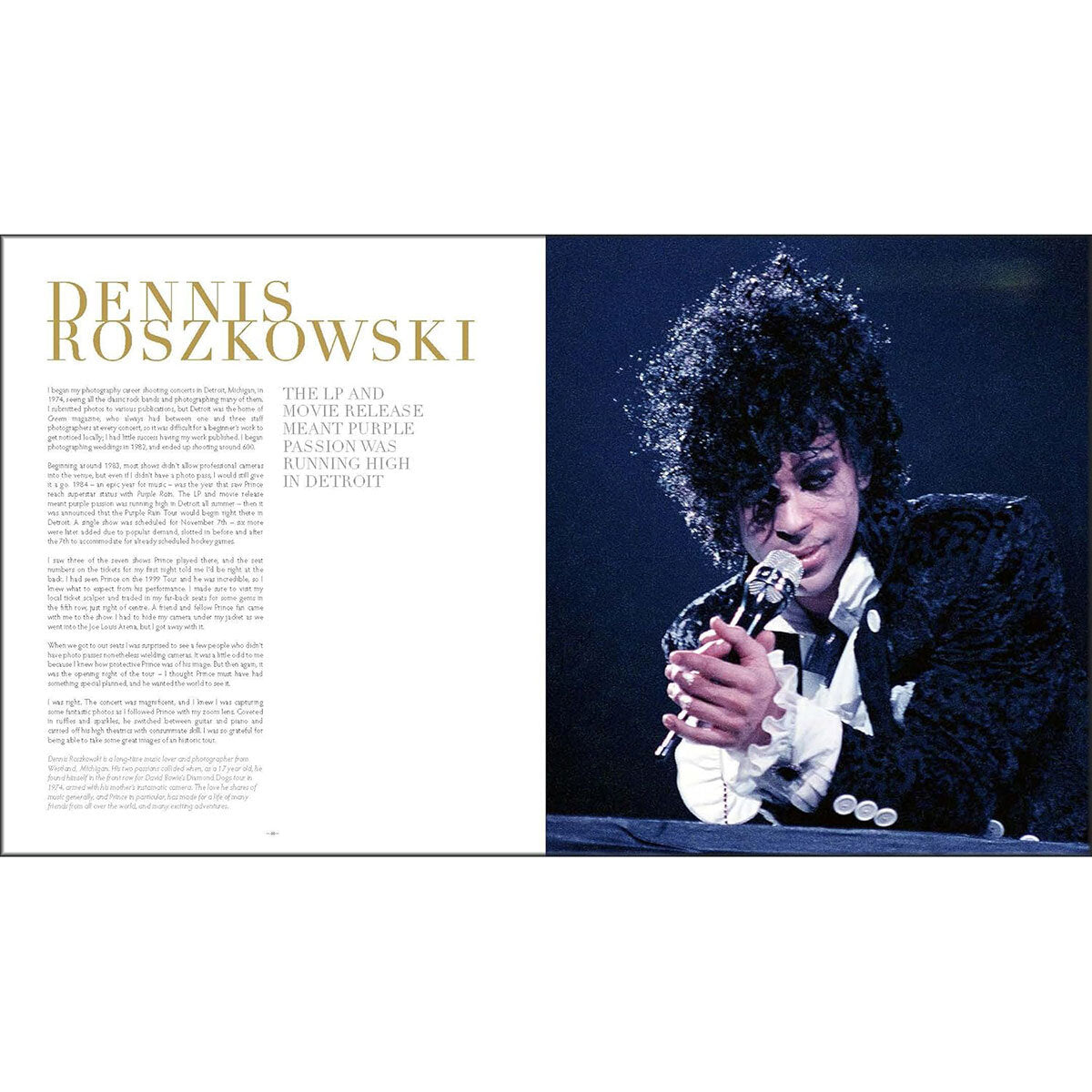 Iconic Images photographic collection David Bowie and Prince, imported from the UK