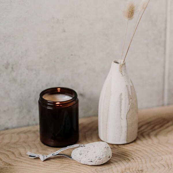 Hydrea London natural volcanic pumice stone, imported from the UK