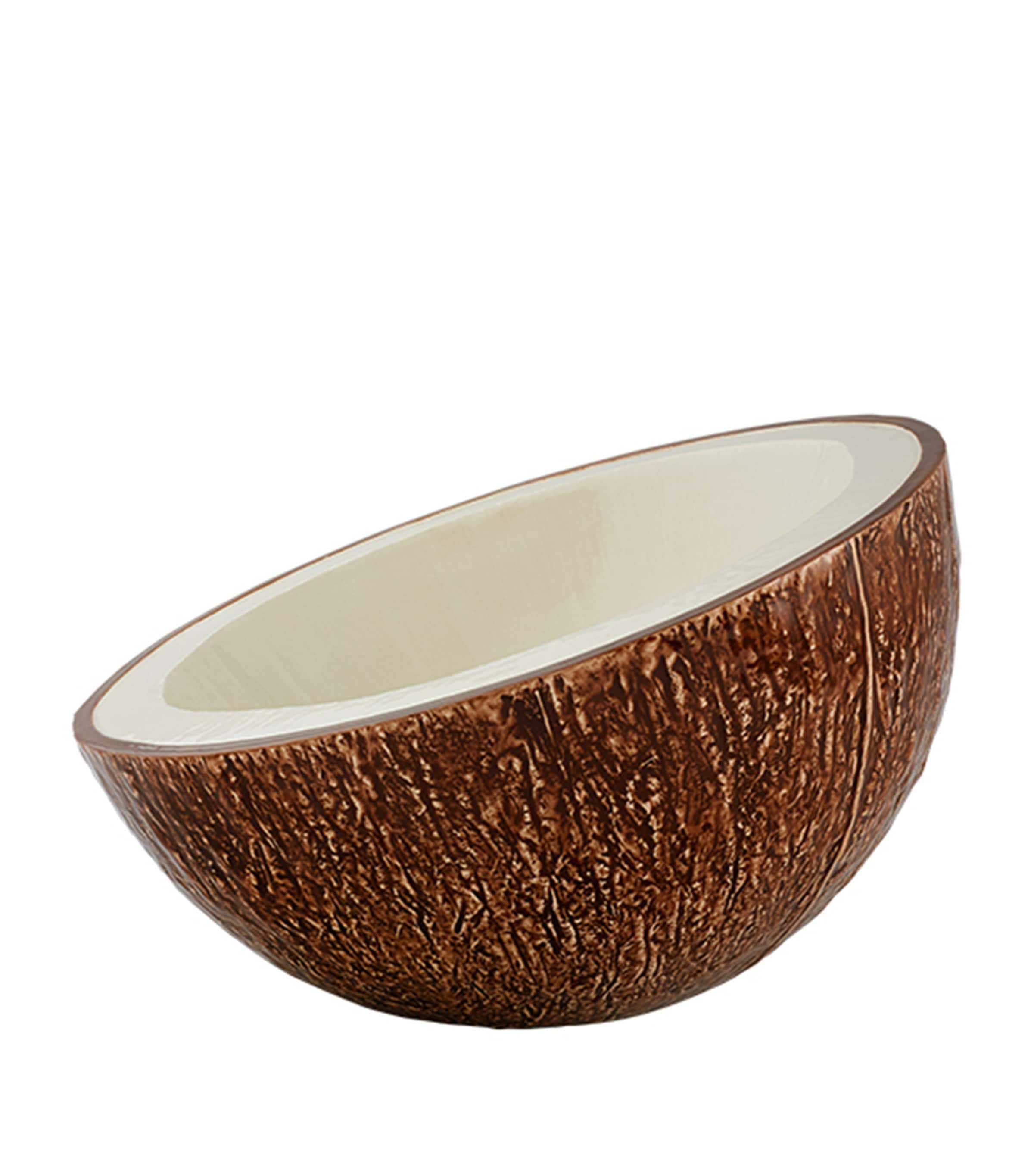 Bordallo Pinheiro coconut salad bowl 30cm - British product