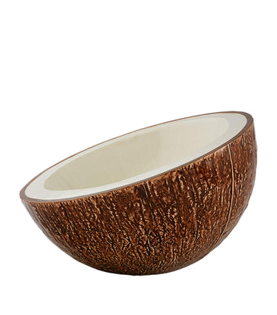 Harrods Bordallo Pinheiro Coconut Salad Bowl 30cm- Buy online at McGrocer