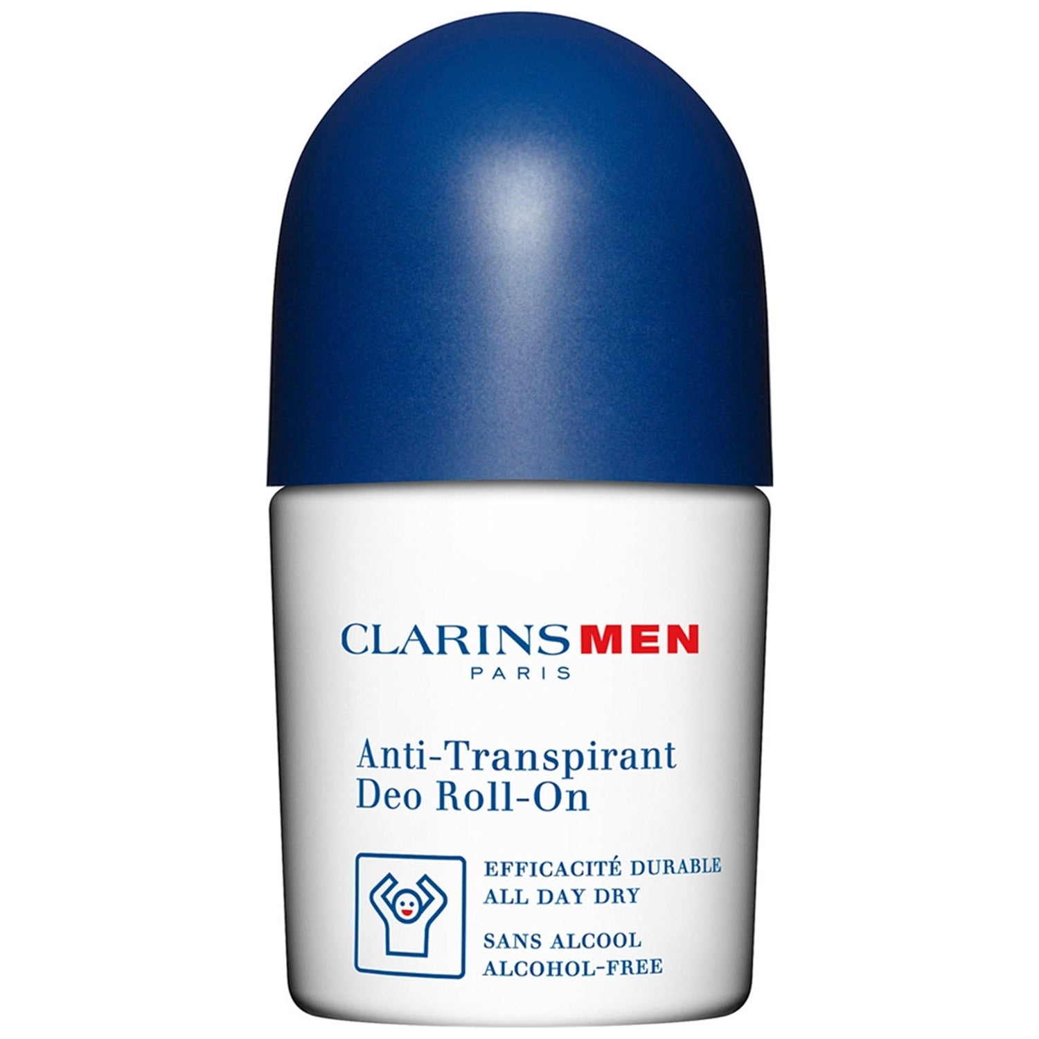 Clarins antiperspirant deo roll-on 50ml, imported from the UK
