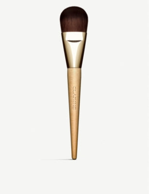 Clarins synthetic foundation brush for liquid and powder, UK version
