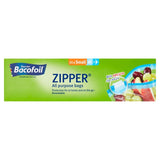 Bacofoil Small All Purpose Zipper Freezer Bags   15 per pack GOODS M&S   