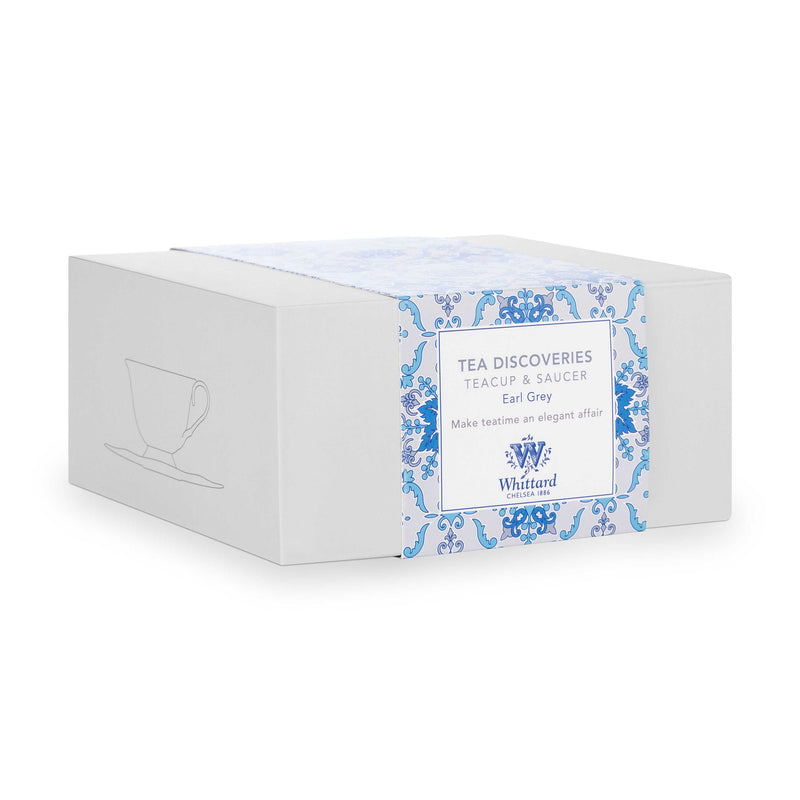 Whittard Earl Grey teacup and saucer 100ml, imported from the UK