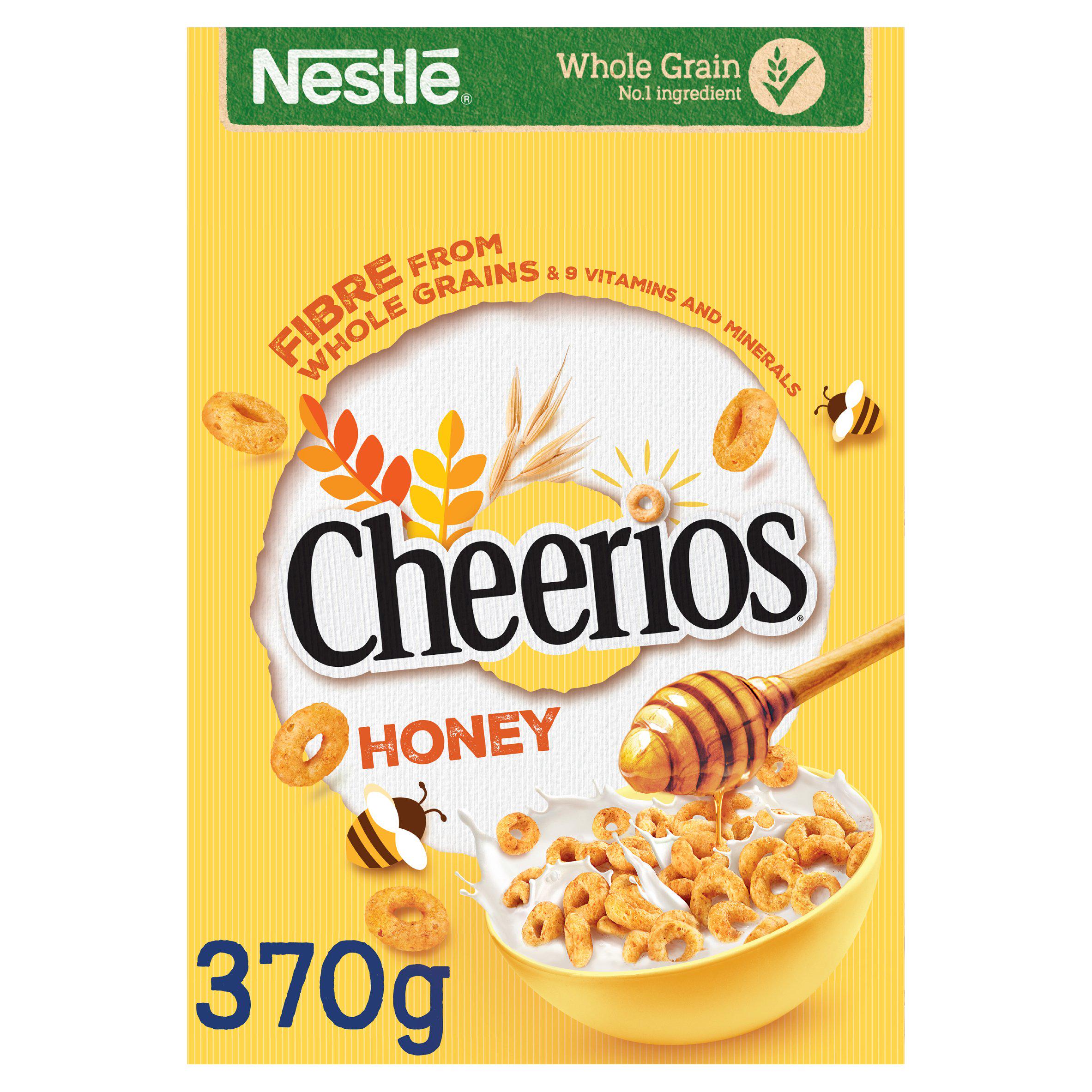 Nestle Cheerios Honey Cereal 370g cereals Sainsburys   