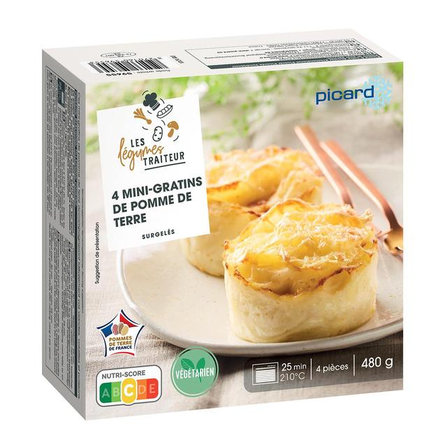 Picard Potato Gratins Frozen   4 x 120g GOODS M&S   