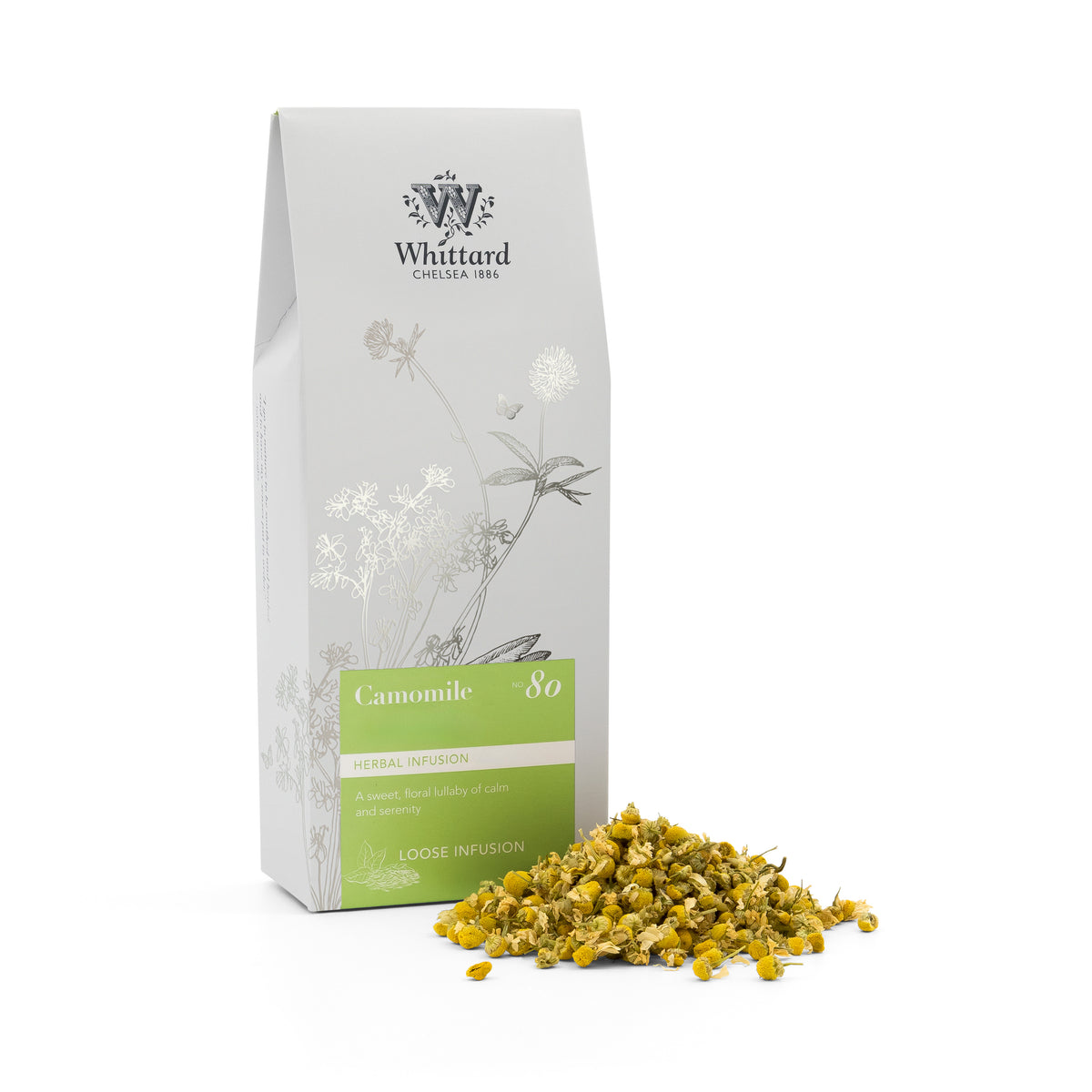 Whittard camomile loose infusion whole flowers 30g, UK version