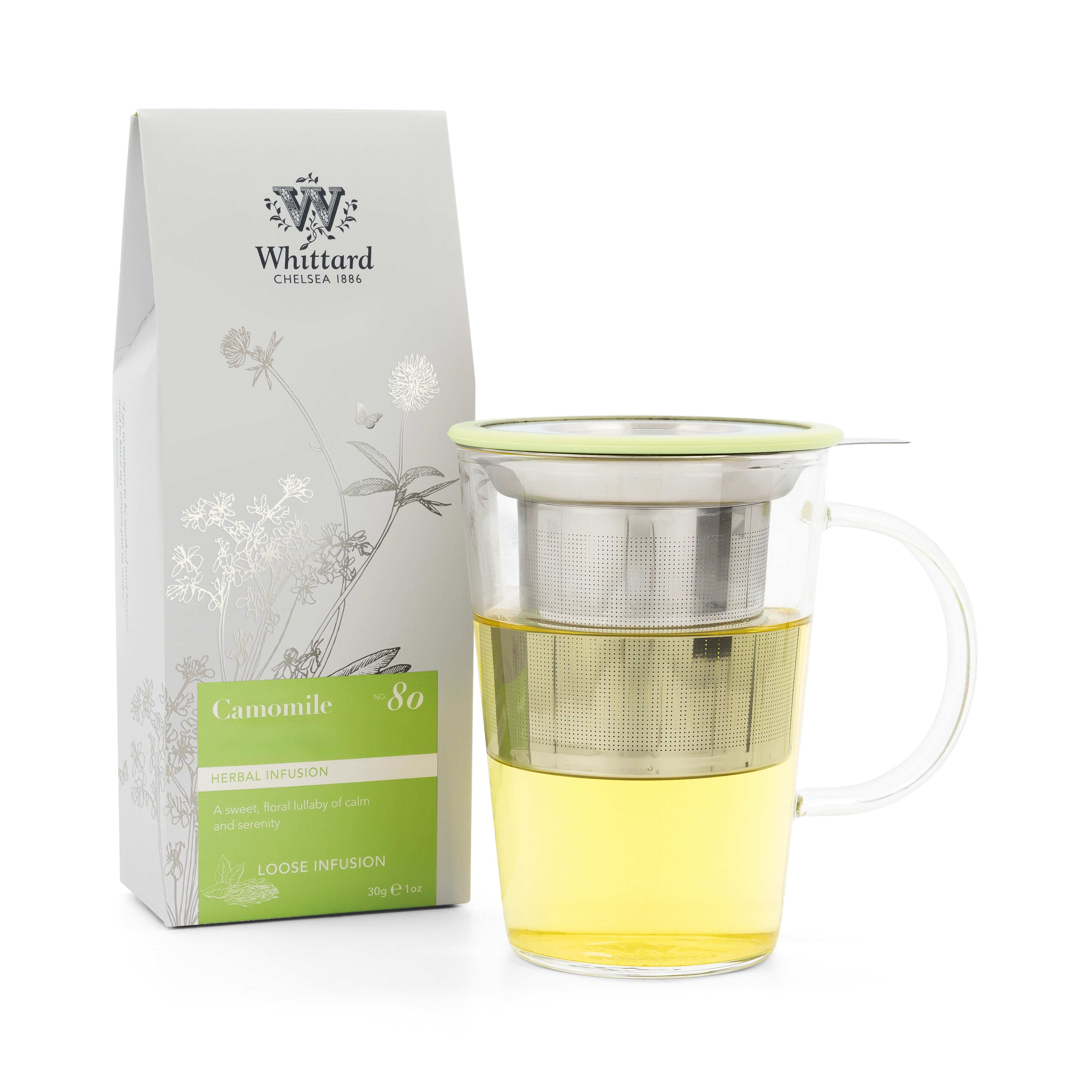 Whittard camomile loose infusion whole flowers 30g, UK version