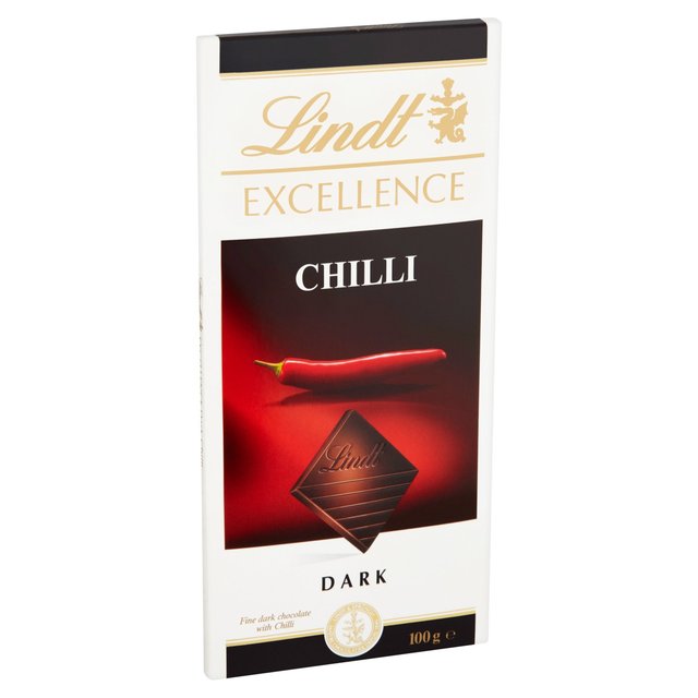 Lindt Excellence Chilli Bar   100g GOODS M&S   