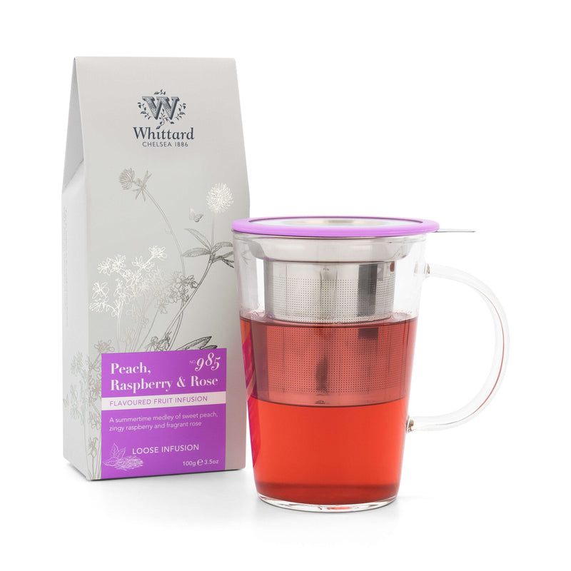 Whittard Peach Raspberry Rose loose infusion 100g (British brand)