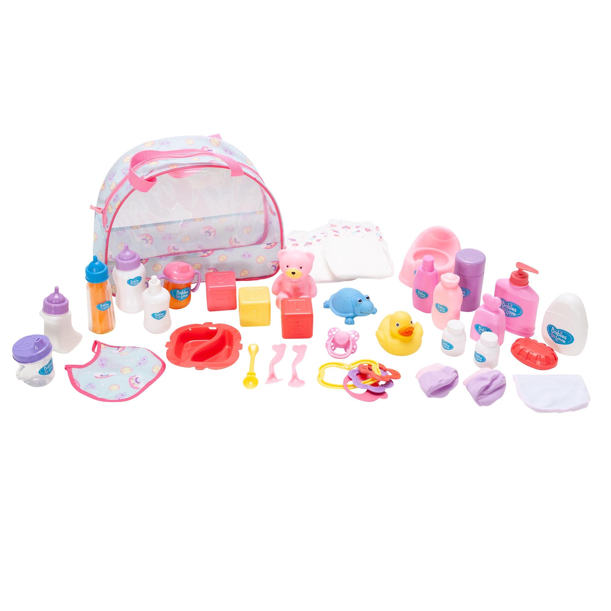 Chad Valley Babies To Love Changing Bag Set GOODS Sainsburys   