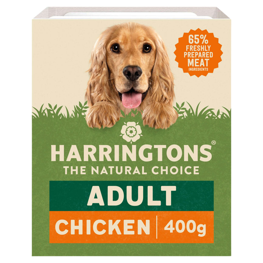 Harringtons Grain Free Chicken & Potato with Vegetables Adult Dog Food Tray Dog Food & Accessories ASDA   