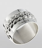 Christofle silver-plated Babylone napkin ring - British product