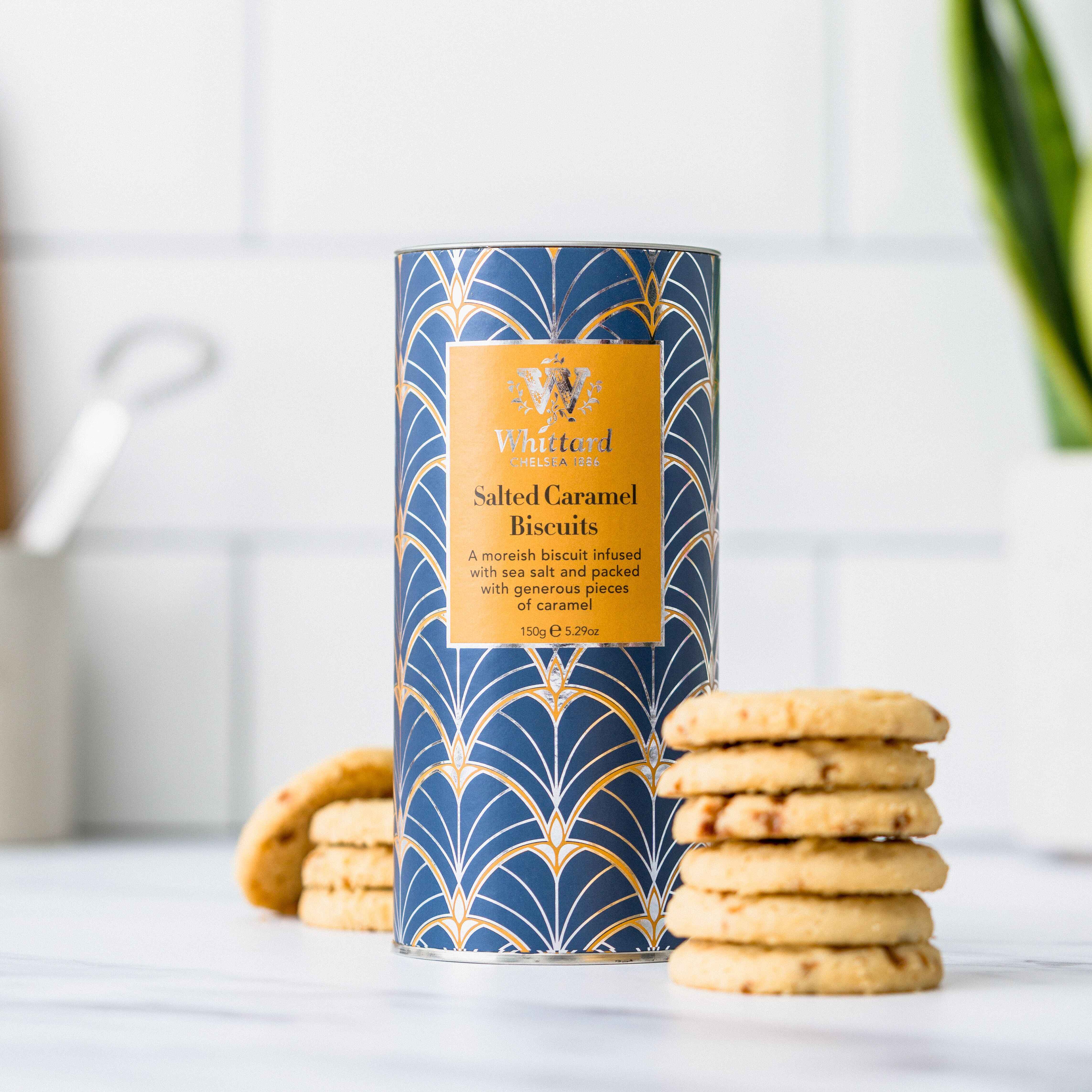 Whittard salted caramel biscuits 150g - British product