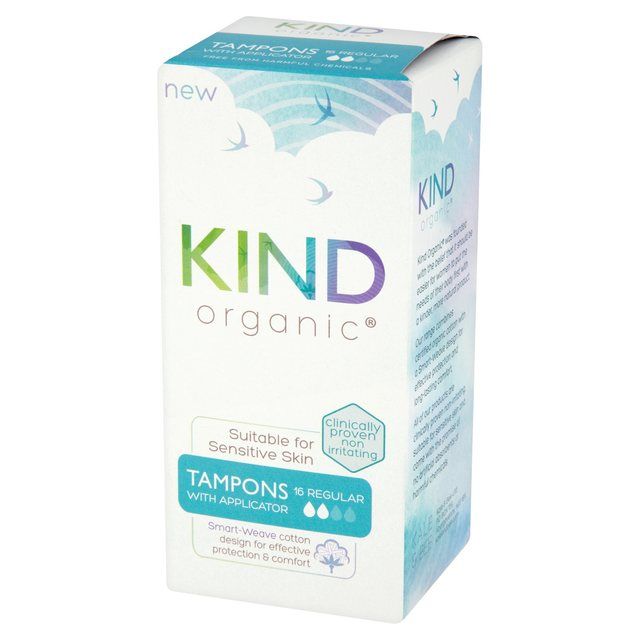 Kind Organic Applicator Tampons Regular   16 per pack GOODS M&S   