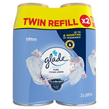 Glade Autospray Twin Refill Clean Linen Air Freshener   2 x 269ml GOODS M&S   