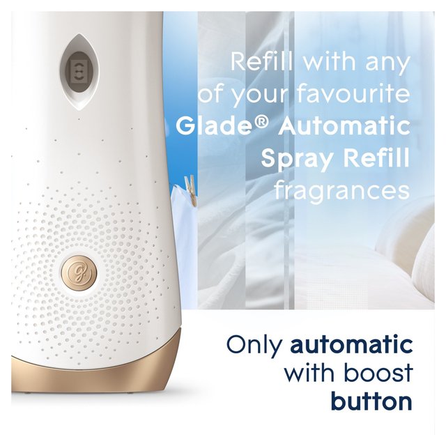 Glade Autospray Twin Refill Clean Linen Air Freshener   2 x 269ml GOODS M&S   