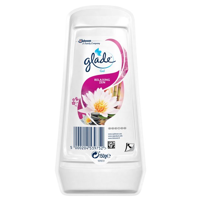 Glade Solid Bathroom Gel Relaxing Zen Air Freshener   150g GOODS M&S   