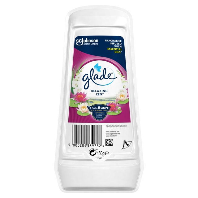 Glade Solid Bathroom Gel Relaxing Zen Air Freshener   150g GOODS M&S   