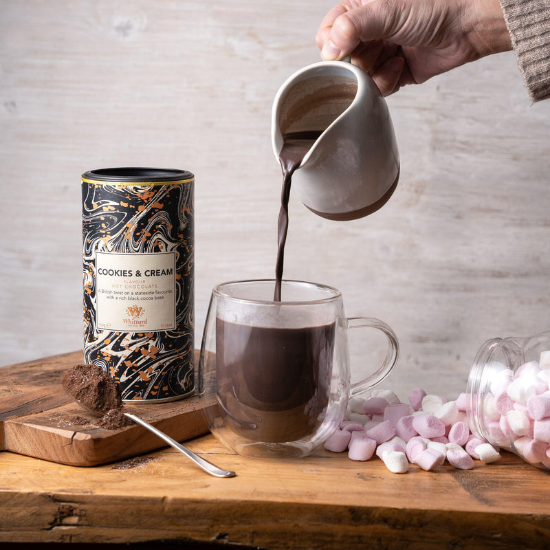 Whittard Cookies & Cream hot chocolate 350g (British brand)