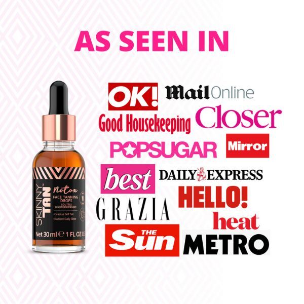 Skinny Tan Notox Face Tanning Drops with Vegan Collagen 30ml GOODS Superdrug   