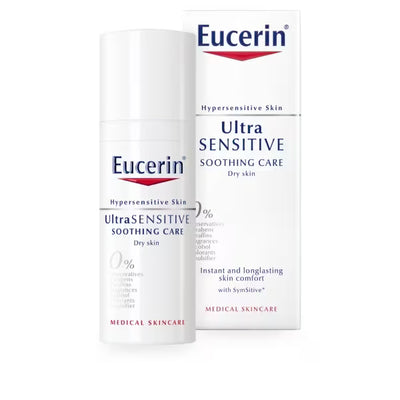 Superdrug Eucerin UltraSensitive Soothing Care Dry Skin Face Cream 50ml- Buy online at McGrocer