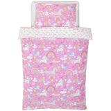 Argos Home Kids Pink Unicorn Bedding Set - Single
