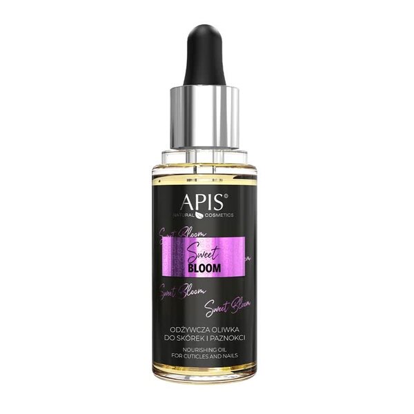 Apis Sweet Bloom nourishing oil for cuticles and nails 30ml (British brand)