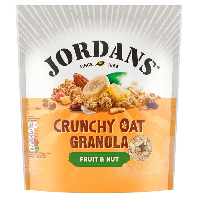 Jordans Crunchy Oat Fruit & Nut Granola Breakfast Cereal   750g GOODS M&S   