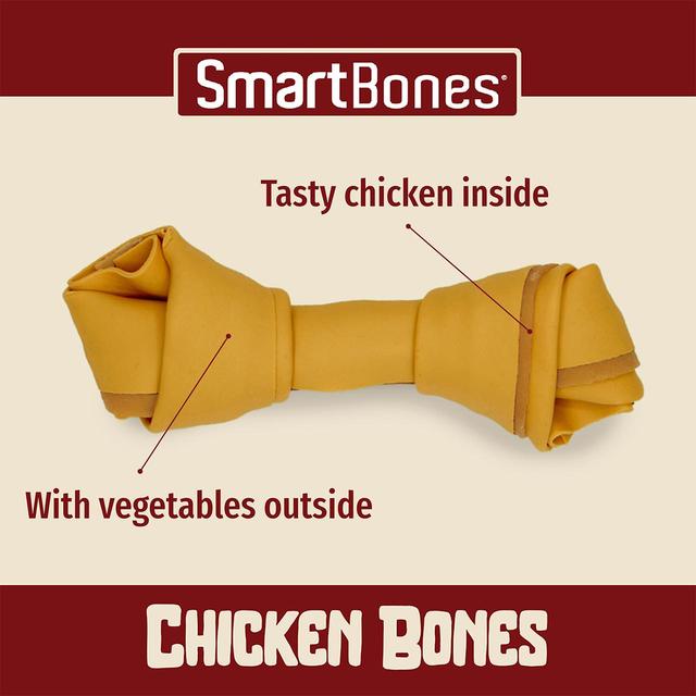 SmartBones Mini Chicken Rawhide Free Bones Dog Treats   128g GOODS M&S   