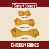 SmartBones Mini Chicken Rawhide Free Bones Dog Treats   128g GOODS M&S   