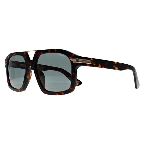 Police SPLP28M Forty 1 brown acetate men sunglasses, imported from the UK