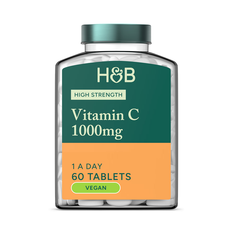 Holland & Barrett Vitamin C 1000mg tablets 60, UK version