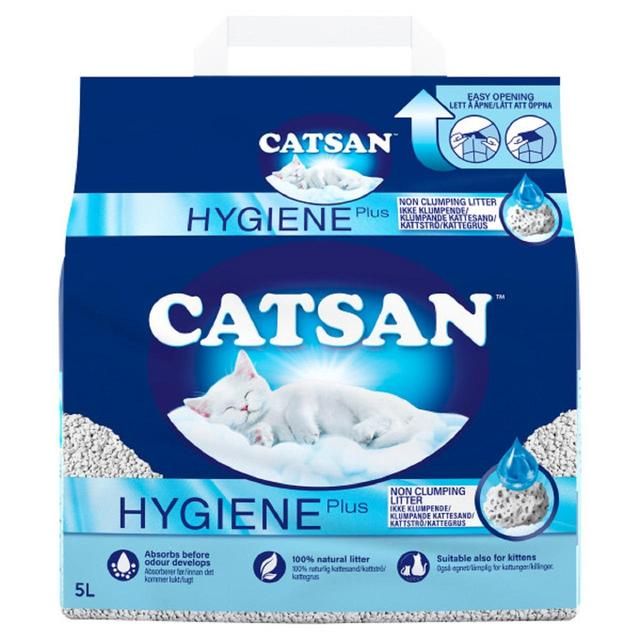 Catsan Hygiene Non-Clumping Odour Control Cat Litter    5L GOODS M&S   