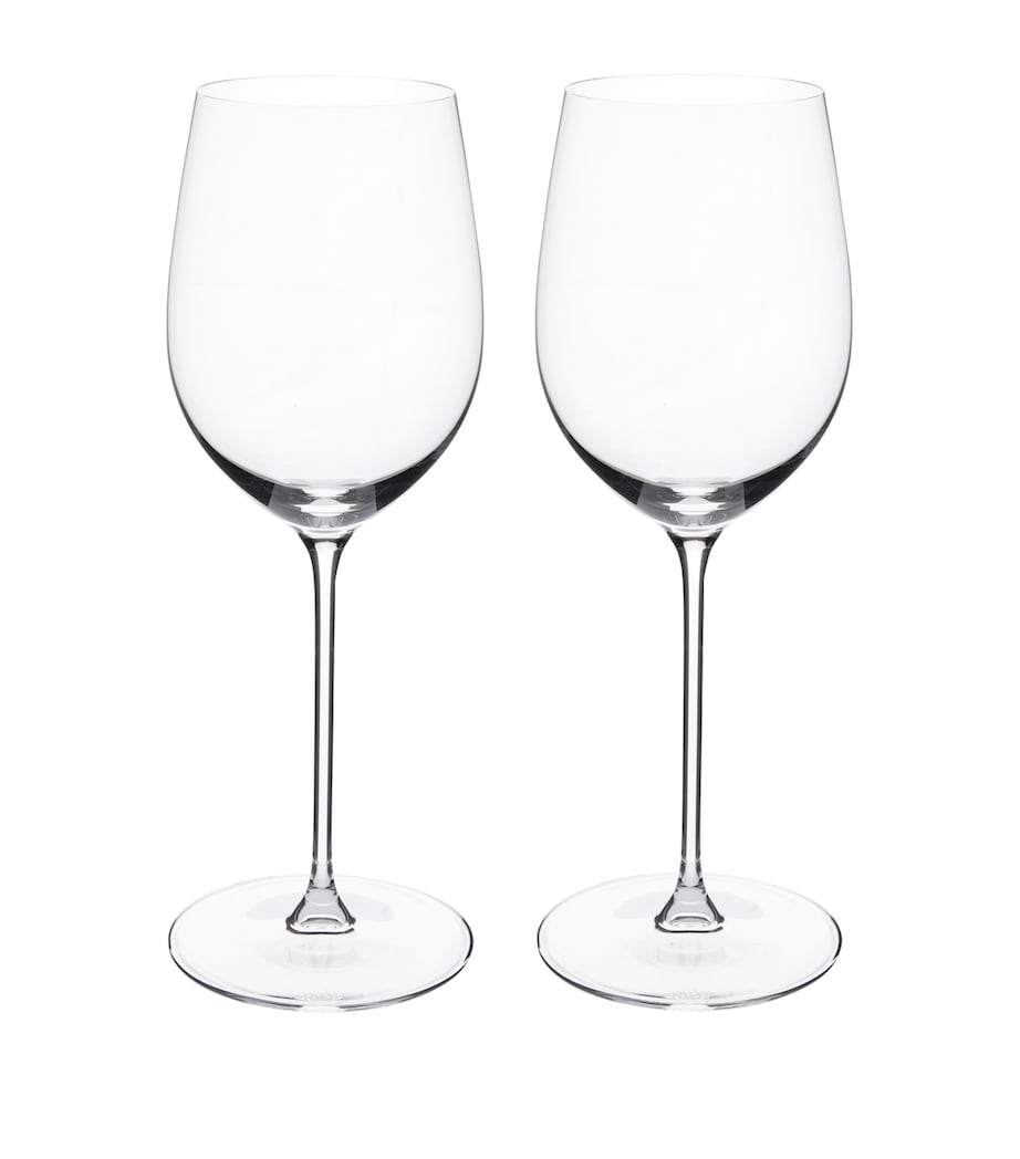 Riedel Veritas Chardonnay wine glasses set of 2 crystal, imported from the UK