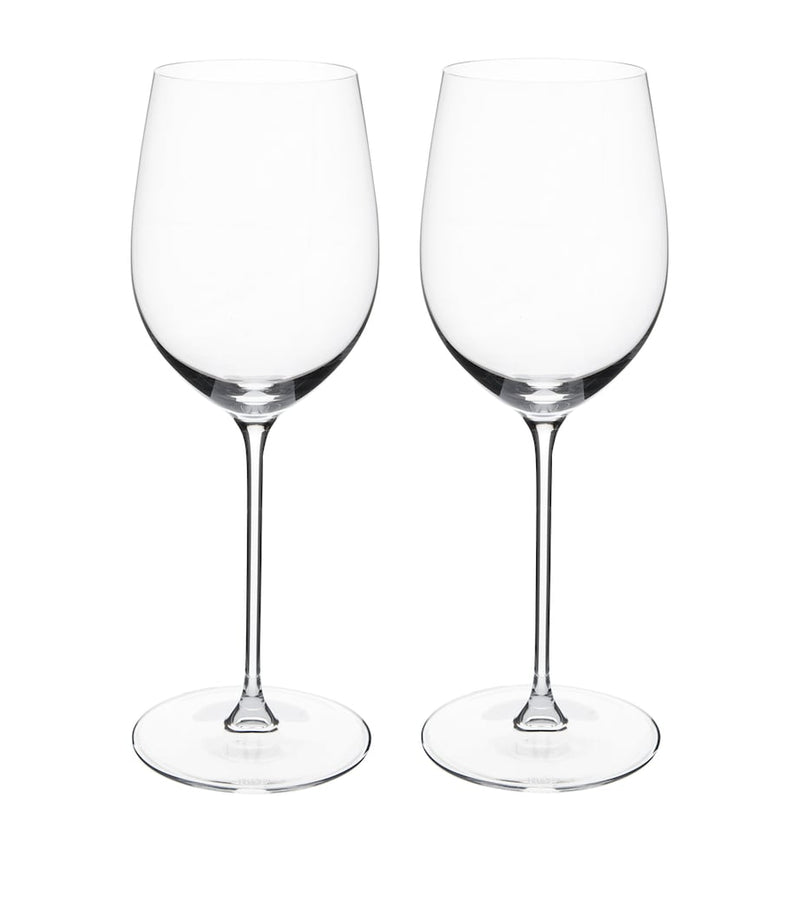 Riedel Veritas Chardonnay wine glasses set of 2 crystal, imported from the UK