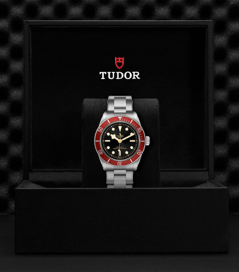 Tudor Black Bay 41mm stainless steel watch (British brand)