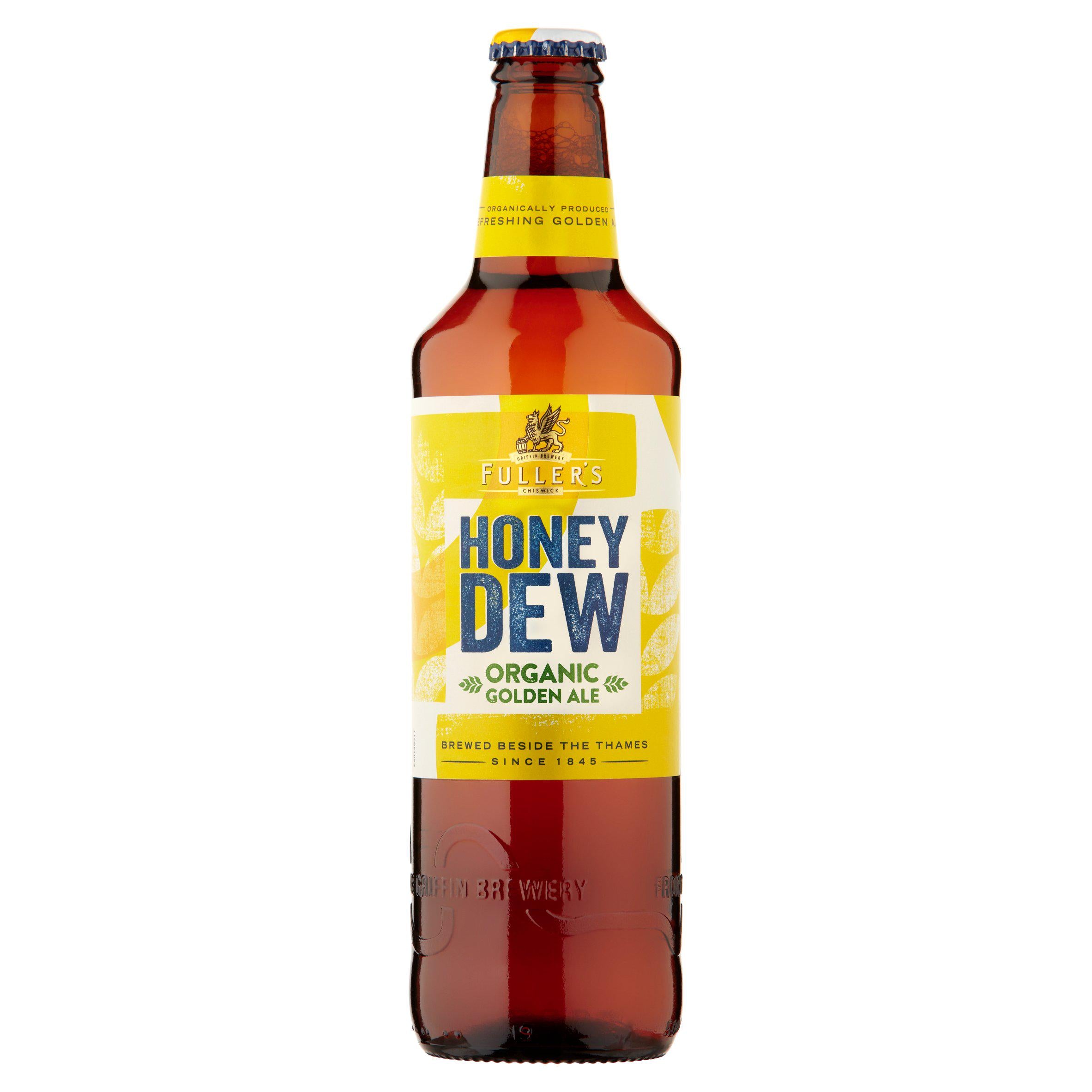 Fuller's Organic Honey Dew 5.0% Ale Beer Bottle 500ml GOODS Sainsburys   